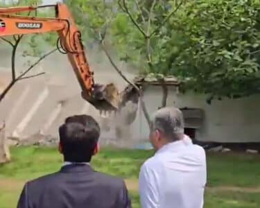 وزیر داخلہ محسن نقوی کی سربراہی میں تجاوزات کے خلاف آپریشن