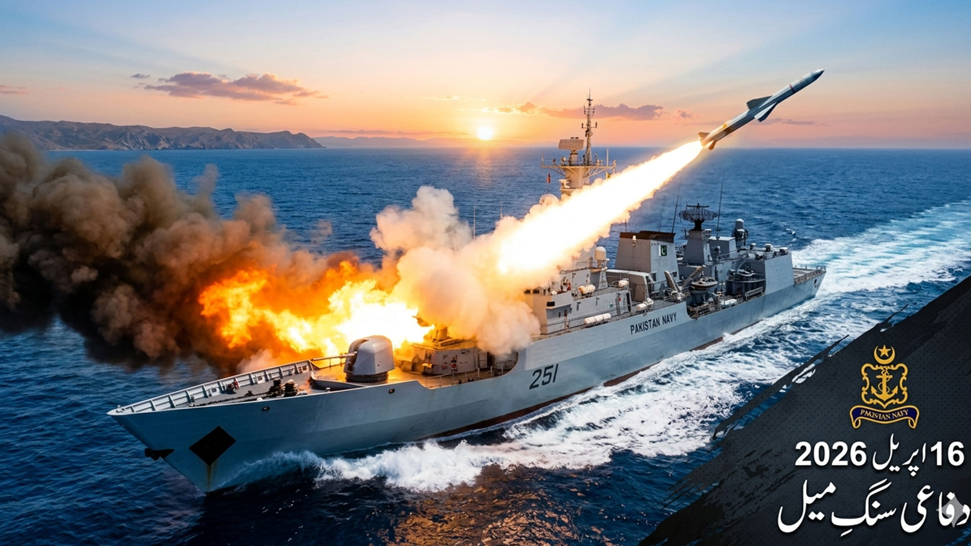 دفاع میں ایک اور بڑا سنگِ میل، پاک بحریہ کا اینٹی شپ میزائل کا کامیاب تجربہ