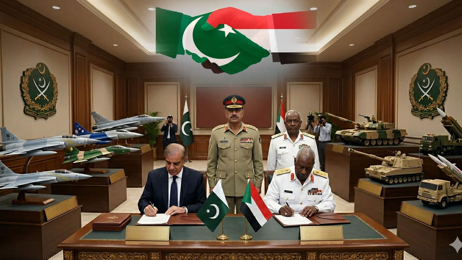 پاکستان کی جانب سے سوڈان کو ہتھیاروں کی فروخت روکنے سے متعلق غیر ملکی نیوز ایجنسی کی خبر جھوٹی اور بےبنیاد قرار