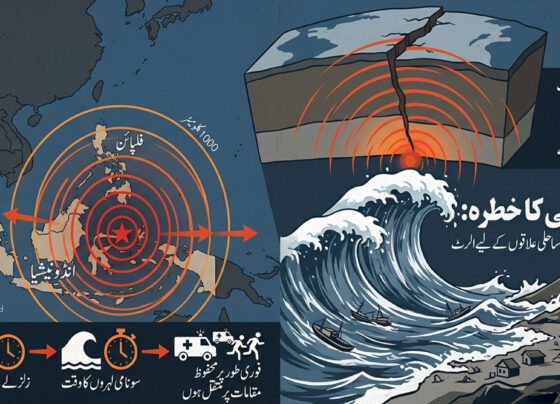 انڈونیشیا میں زلزلہ