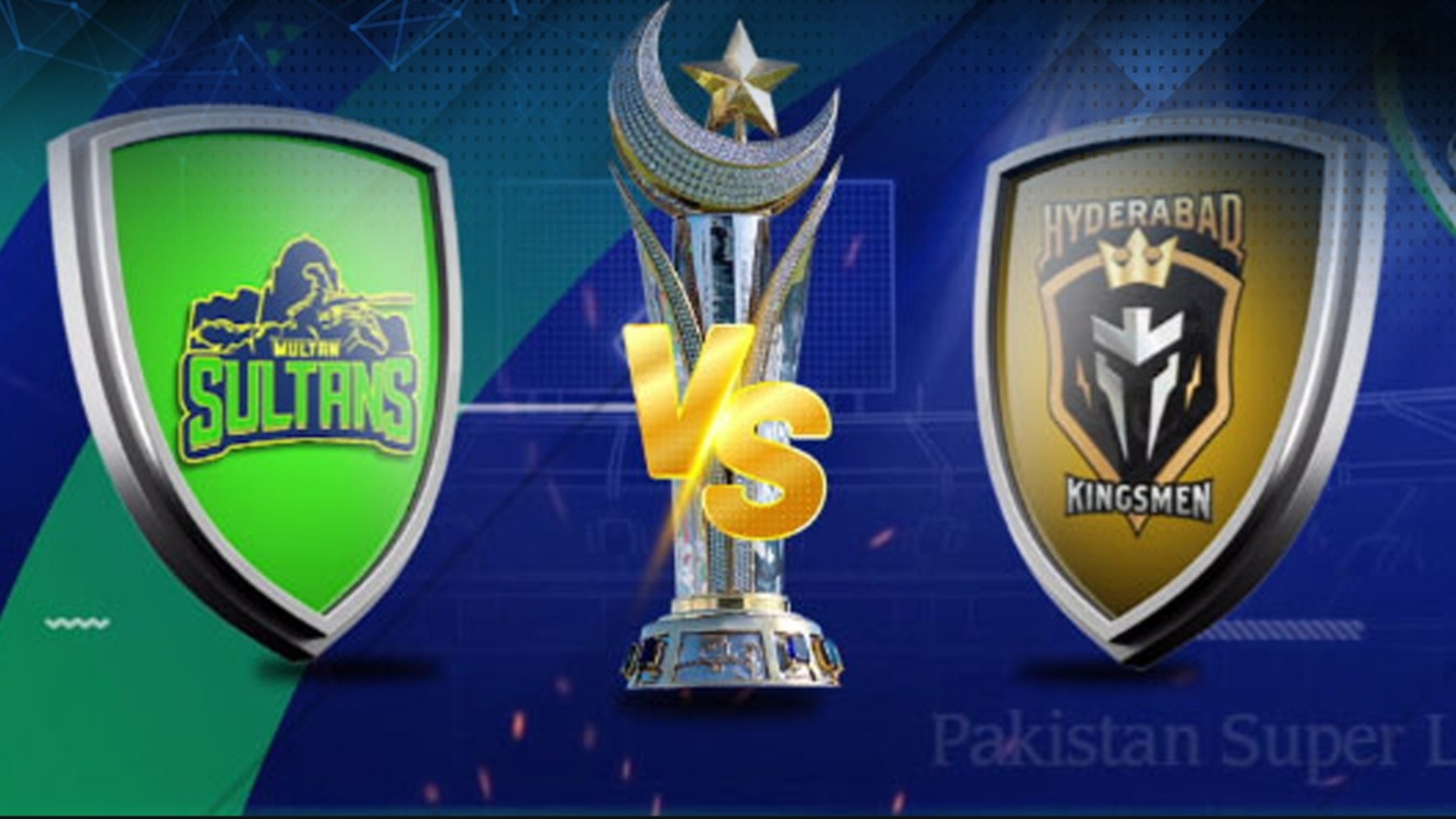 پی ایس ایل 11 : ملتان سلطانز اور حیدرآباد کنگز مین کی ٹیمیں آج مدمقابل