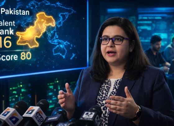 پاکستان آؤٹ سورسنگ ٹیلنٹ انڈیکس میں چین اور برطانیہ کو بھی پیچھے چھوڑ دیا