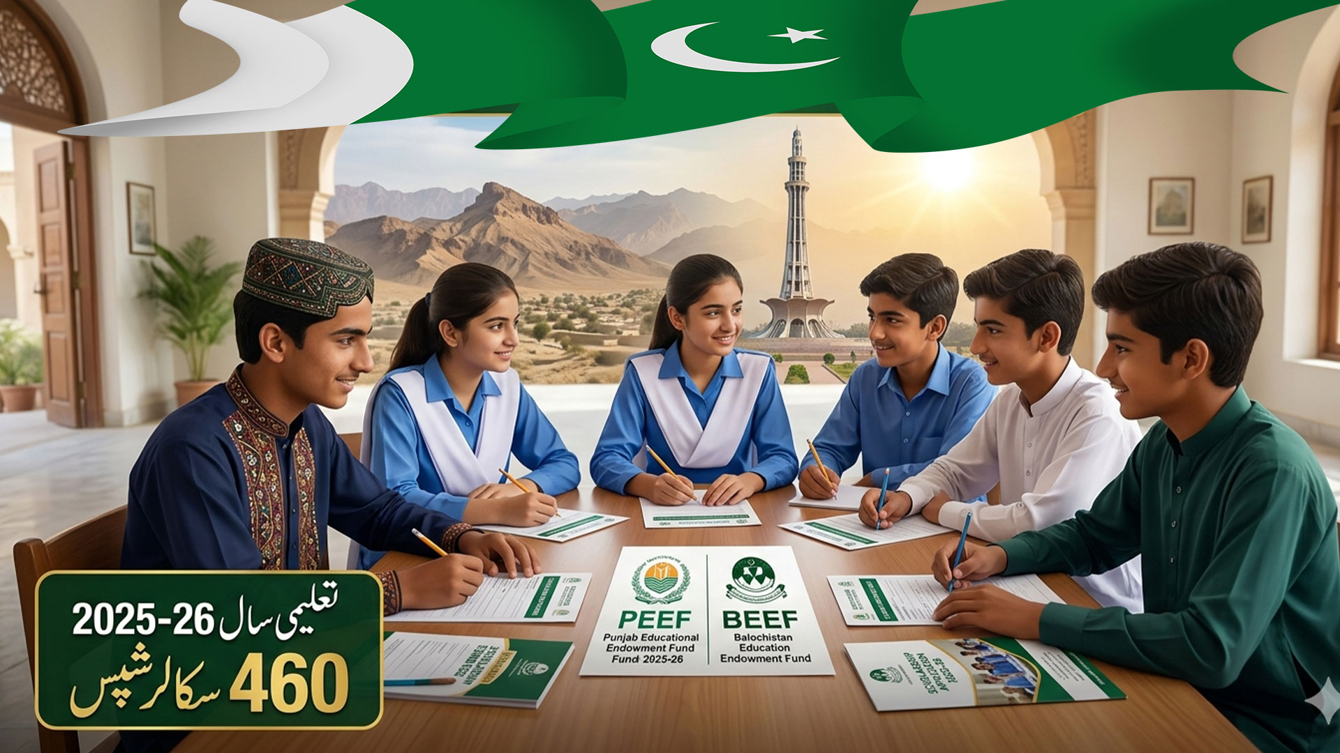 طلبا کے لیے بڑی خوشخبری، 460 سکالرشپس کا اعلان، میٹرک سے ایم فل تک طلبا اہل