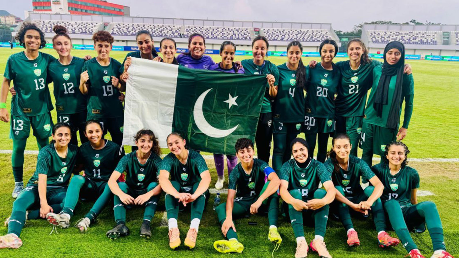 پاکستان ویمنز فٹبال ٹیم کی تاریخی جیت، فیفا سیریز میں 0-8 سے فتح