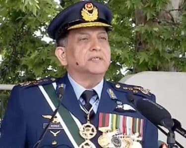 پاکستان مذاکرات پر یقین رکھنے والا پرامن ملک، کسی بھی جارحیت کا منہ توڑ جواب دیا جائیگا ، ایئر چیف