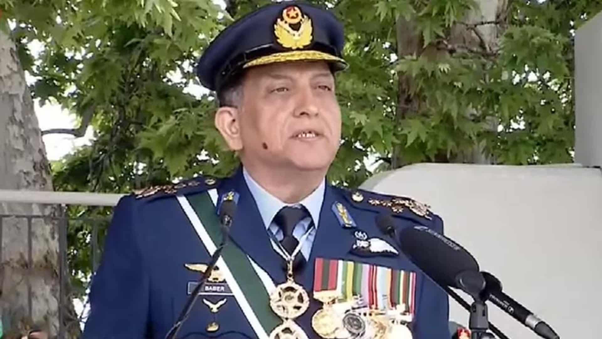 پاکستان مذاکرات پر یقین رکھنے والا پرامن ملک ہے،کسی بھی جارحیت کا منہ توڑ جواب دیا جائیگا، ایئر چیف مارشل