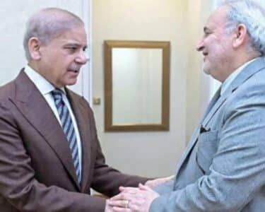 وزیرِ اعظم سے ایرانی سفیر کی ملاقات، امن کوششوں پر تبادلۂ خیال