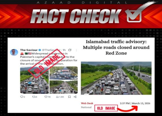 اسلام آباد میں ٹریفک جام کی افواہیں جھوٹی ثابت، گمراہ کن تصاویر کا بھانڈا پھوٹ گیا