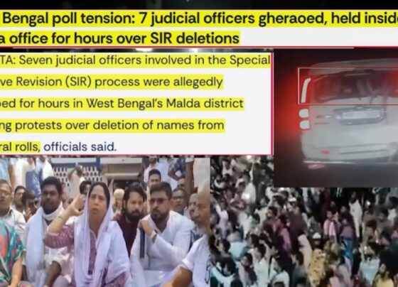 انتخابی دھاندلی اور ملی بھگت سے عوامی مینڈیٹ پر ڈاکے کیخلاف بھارت میں ہنگامے پھوٹ پڑے