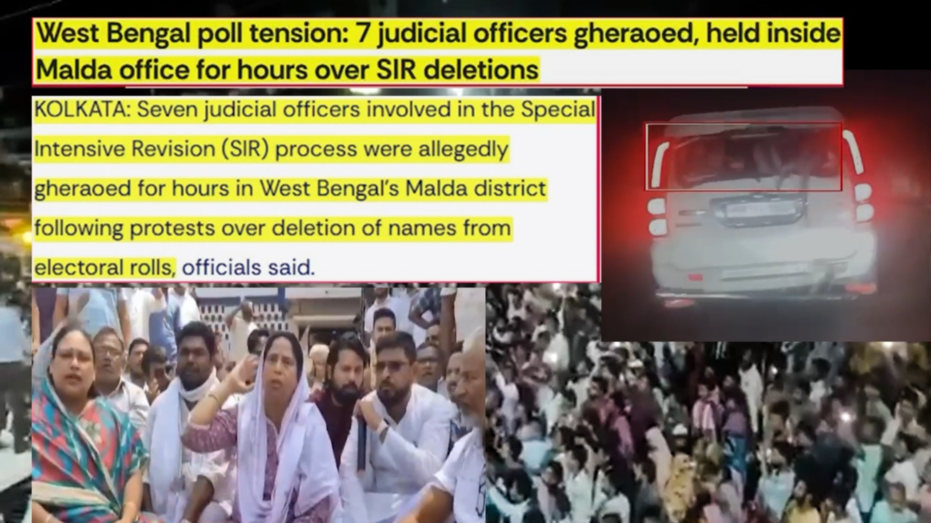 انتخابی دھاندلی اور ملی بھگت سے عوامی مینڈیٹ پر ڈاکے کیخلاف بھارت میں ہنگامے پھوٹ پڑے