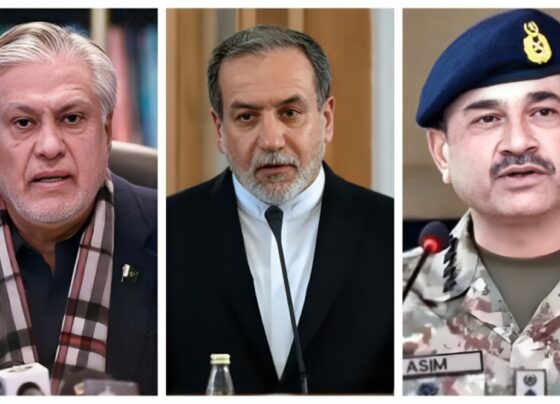 ایرانی وزیرخارجہ کا نائب وزیراعظم اسحاق ڈار اور فیلڈ مارشل عاصم منیر سے ٹیلیفونک رابطہ ، ایرانی میڈیا