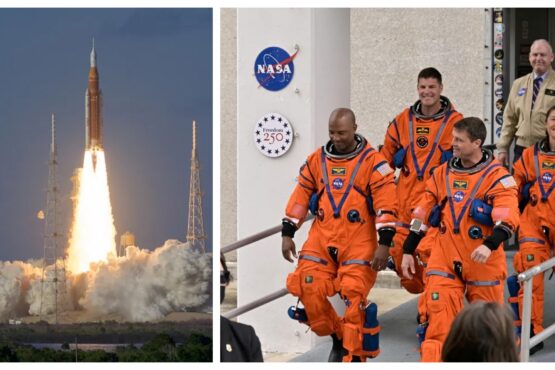 ناسا کا تاریخی مشن ’آرٹیمس ٹو‘ 53 سال بعد انسان کو لے کر چاند کیجانب روانہ