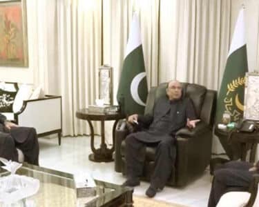 آصف زردار اور وزیر اعلی سندھ ملاقات