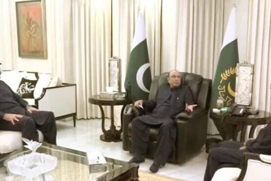 آصف زردار اور وزیر اعلی سندھ ملاقات