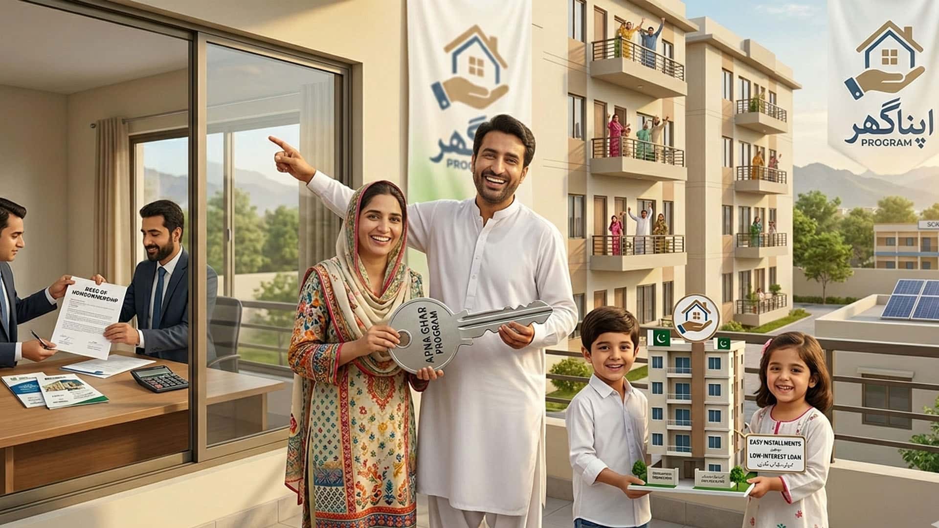 کم آمدنی والوں کیلئے خوشخبری، اپنا گھر پروگرام، قرضے اور اقساط کی تفصیلات سامنے آگئیں