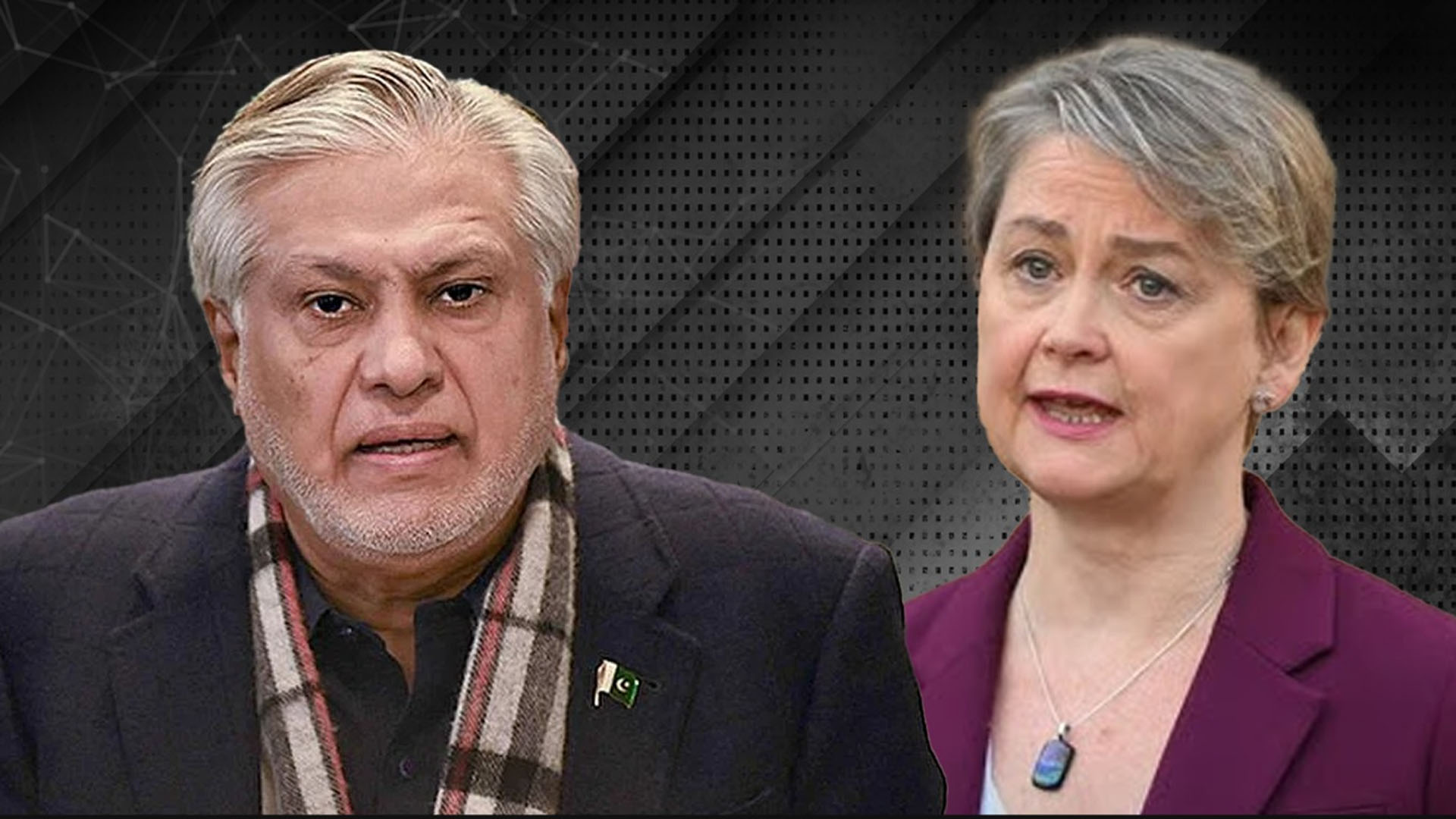 اسحاق ڈار کو برطانوی وزیر خارجہ کا فون ، قیام امن کیلئے پاکسان کے تعمیری کردار کی تعریف