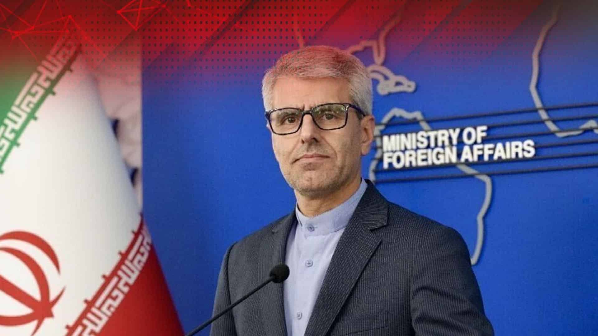 ایران اپنا مؤقف پاکستان کے ذریعے آگے پہنچائے گا ، ترجمان ایرانی وزارت خارجہ