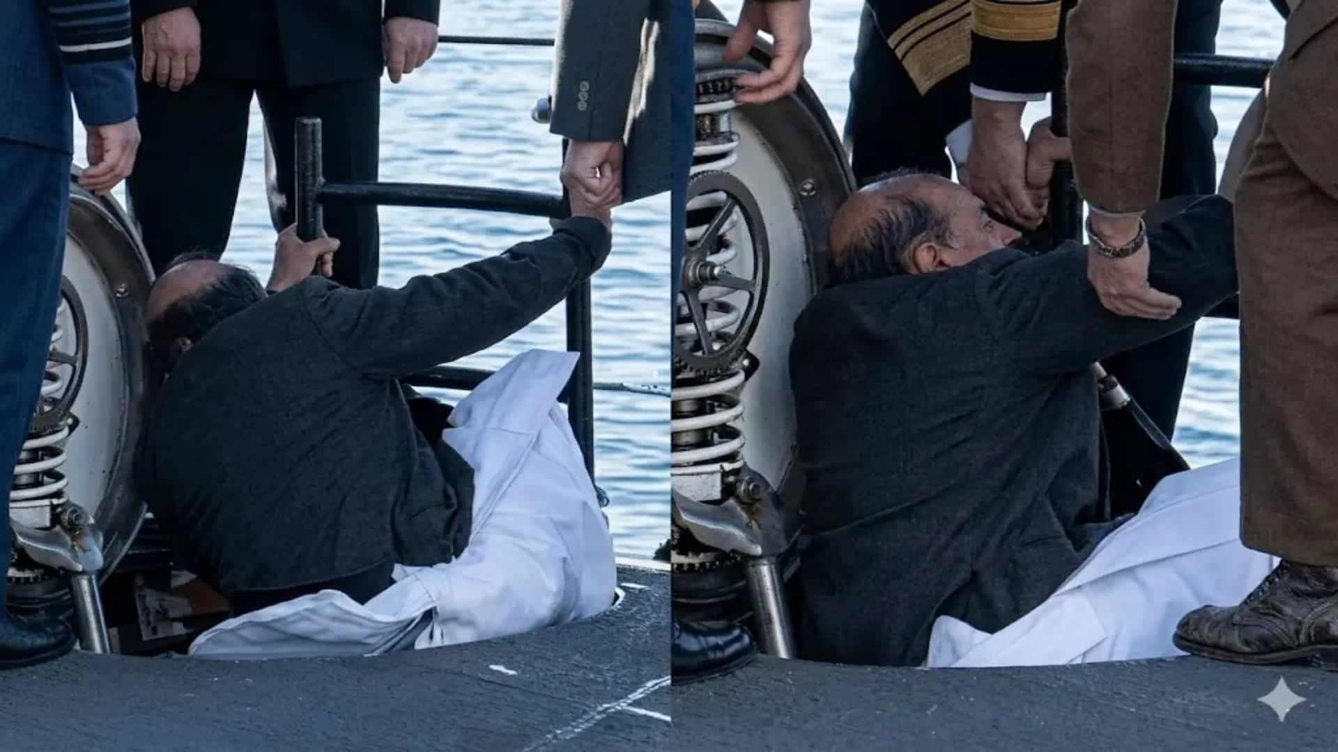 بھارتی وزیردفاع اپنا ہی دفاع کرنے سے قاصر ! آبدوز میں داخل ہوتے ہوئے پھنس گئے، ویڈیو وائرل