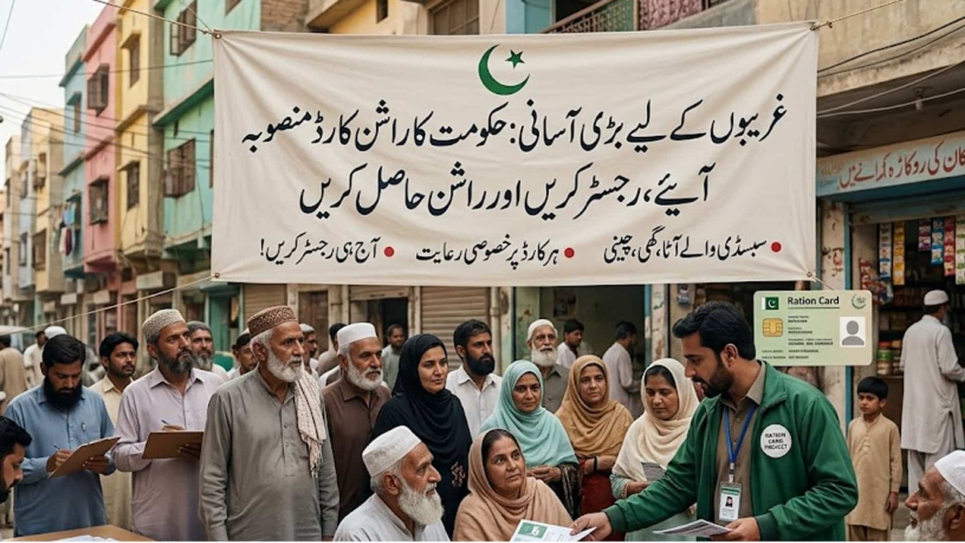 حکومت کا بڑا فیصلہ،راشن کارڈ میں مزید افراد شامل کرنے اور گداگروں کی میپنگ کا اعلان