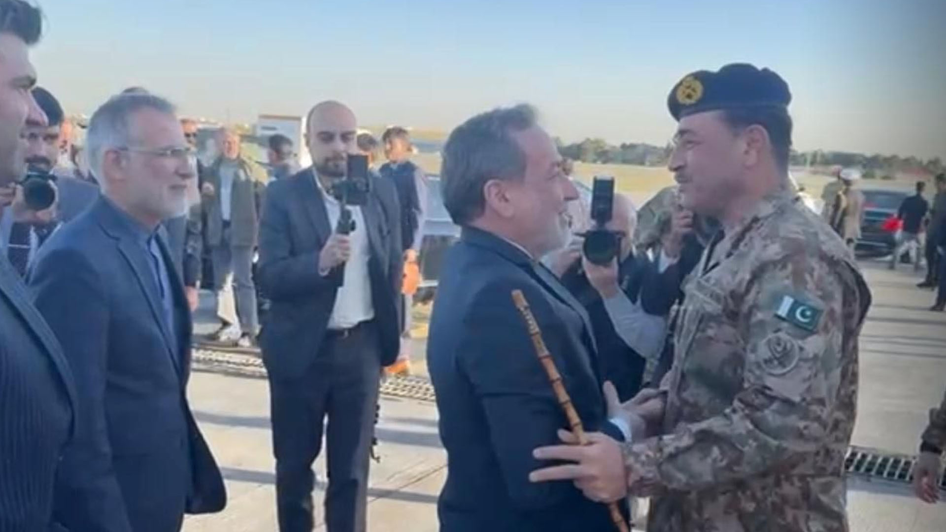 فیلڈ مارشل سید عاصم منیر تہران پہنچ گئے ،آئی ایس پی آر