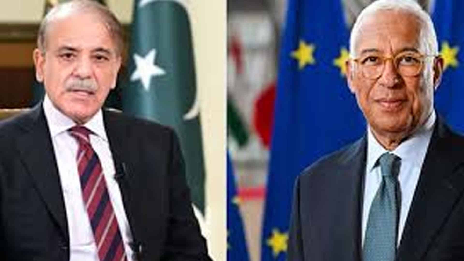 وزیر اعظم سے یورپی کونسل کے صدر کاٹیلیفونک رابطہ ،امن کے لیے پاکستان کے تعمیری کردار کی تعریف