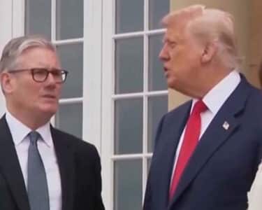 ٹرمپ اور برطانوی وزیر اعظم رابطہ