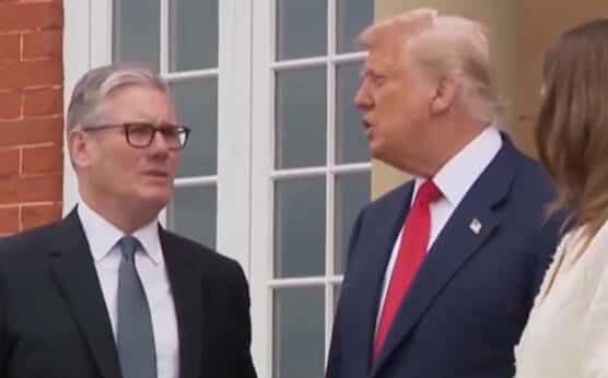 ٹرمپ اور برطانوی وزیر اعظم رابطہ