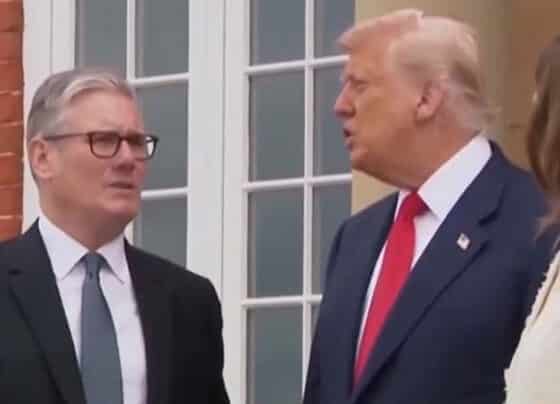 ٹرمپ اور برطانوی وزیر اعظم رابطہ