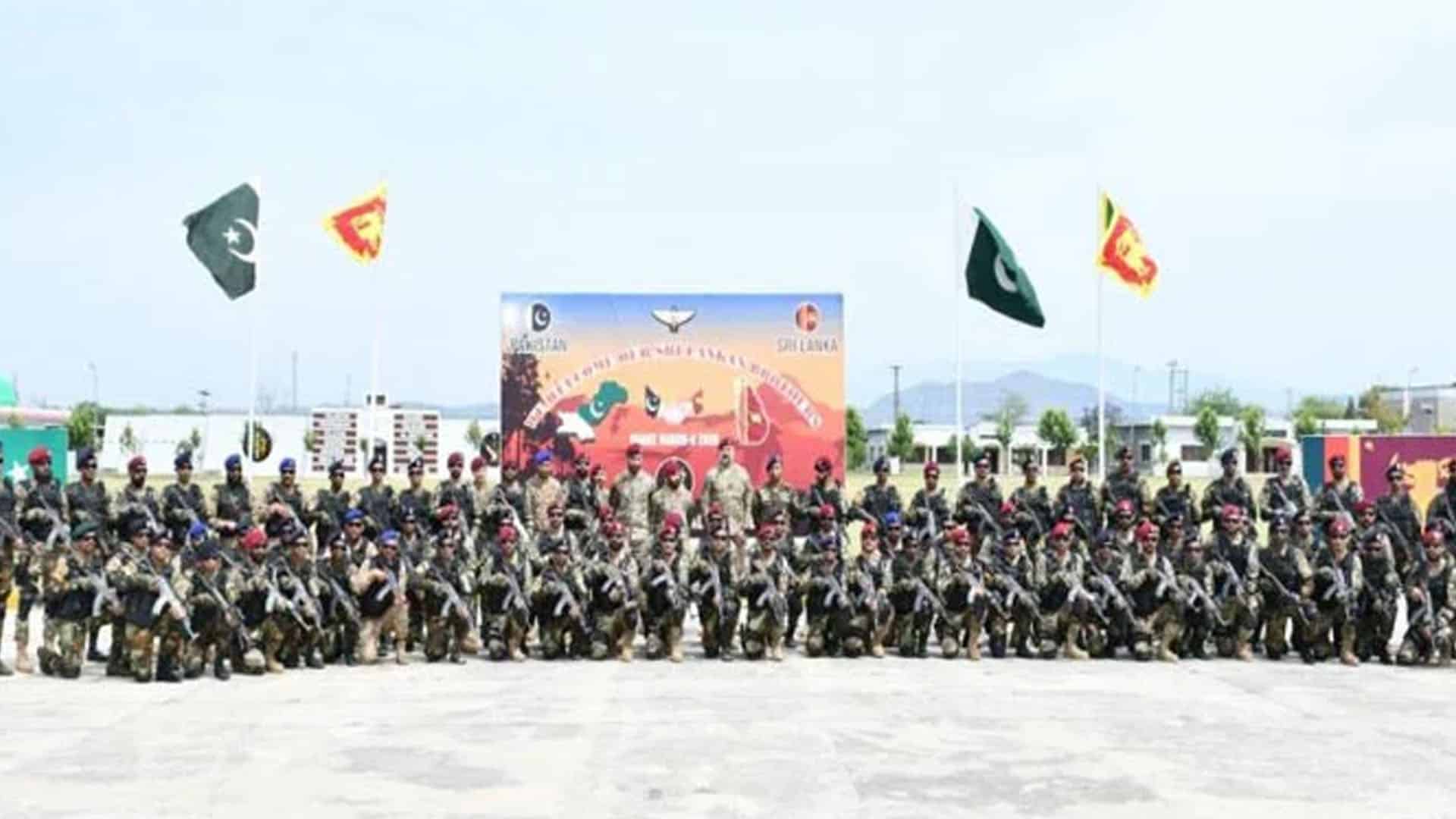 پاک سری لنکن افواج کی مشترکہ مشق شیک ہینڈ ٹو شروع