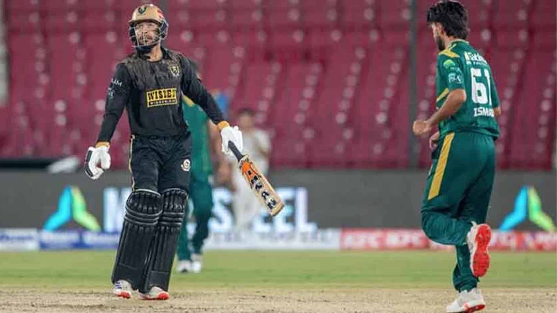 پی ایس ایل حید ر آباد کنگز مین نے ملتان سلطانز کو 4 وکٹوں سے شکست دیدی