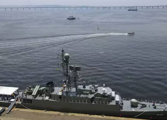 چین سے ایران آنیوالا تجارتی جہاز