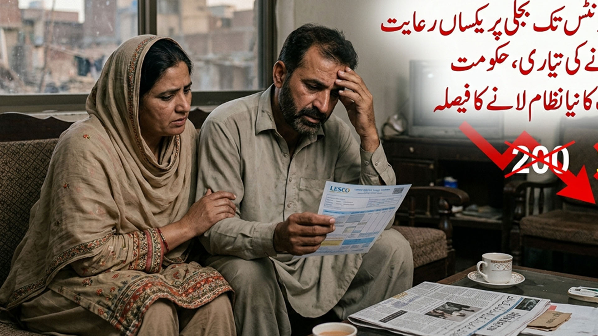 200یونٹس تک بجلی پر یکساں رعایت ختم کرنے کی تیاری، حکومت کا نیا نظام لانے کا فیصلہ