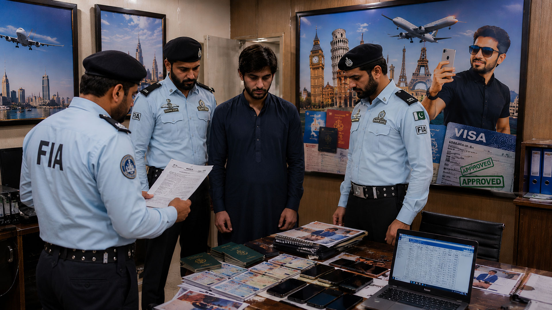 سوشل میڈیا کی آڑ میں چھپا ’انسانی اسمگلر گینگ‘ پکڑا گیا، معروف ٹک ٹاکر سربراہ نکلا