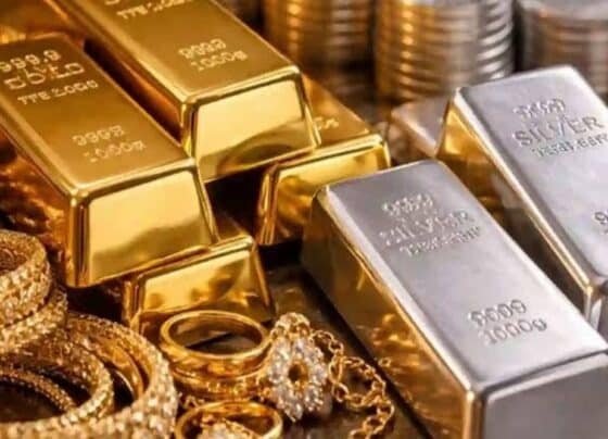 ایک روز اضافے کے بعدسو نے اور چاندی کی قیمتوں میں بڑی کمی