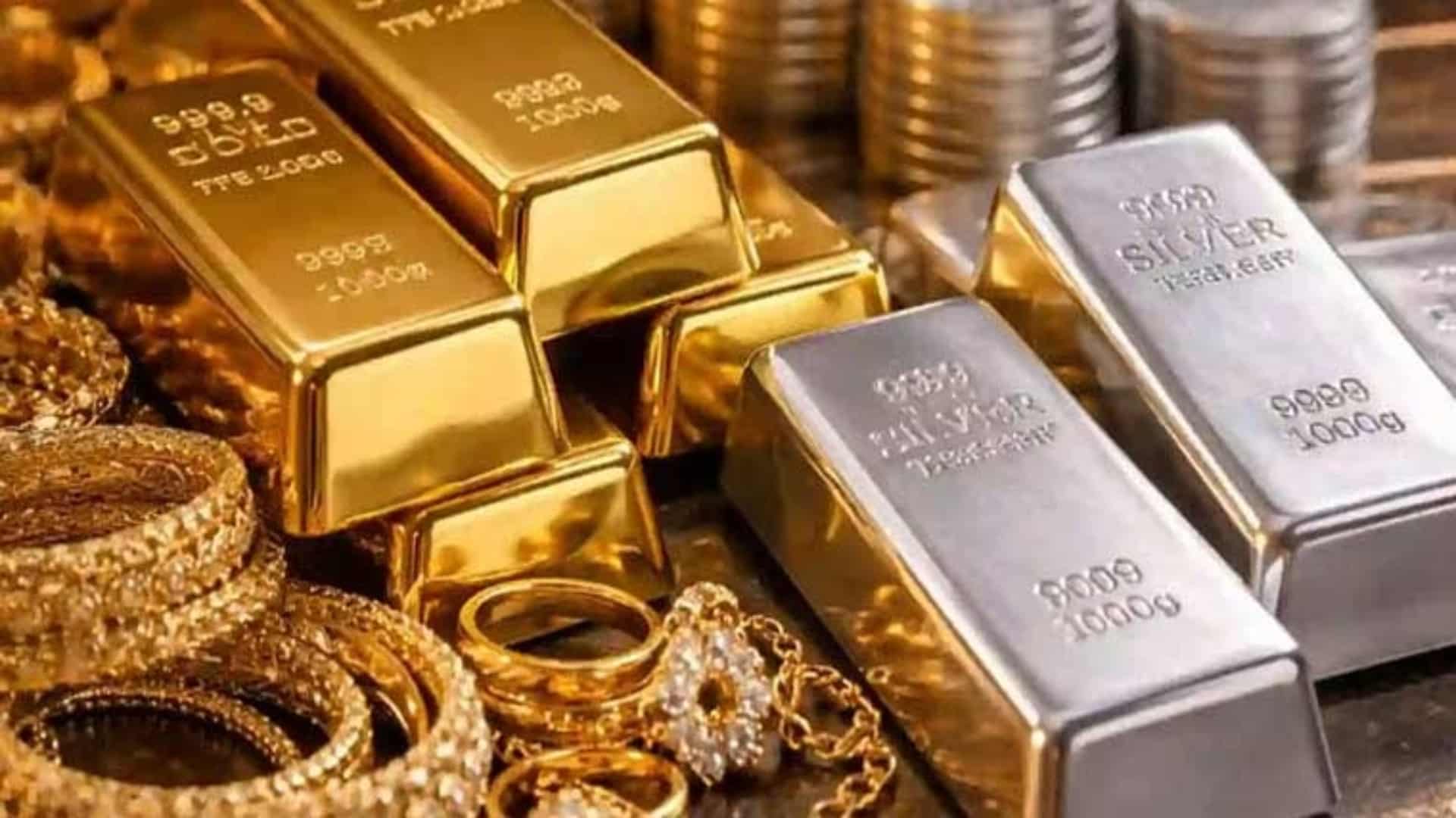 ایک روز اضافے کے بعد سونے اور چاندی کی قیمتوں میں بڑی کمی