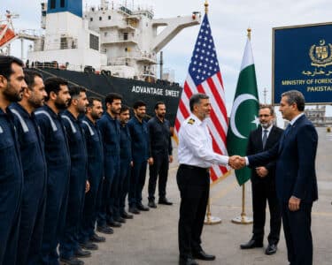 پاکستان نے ایرانی جہاز اور عملے کے 22 ارکان کی حوالگی کی تصدیق کردی