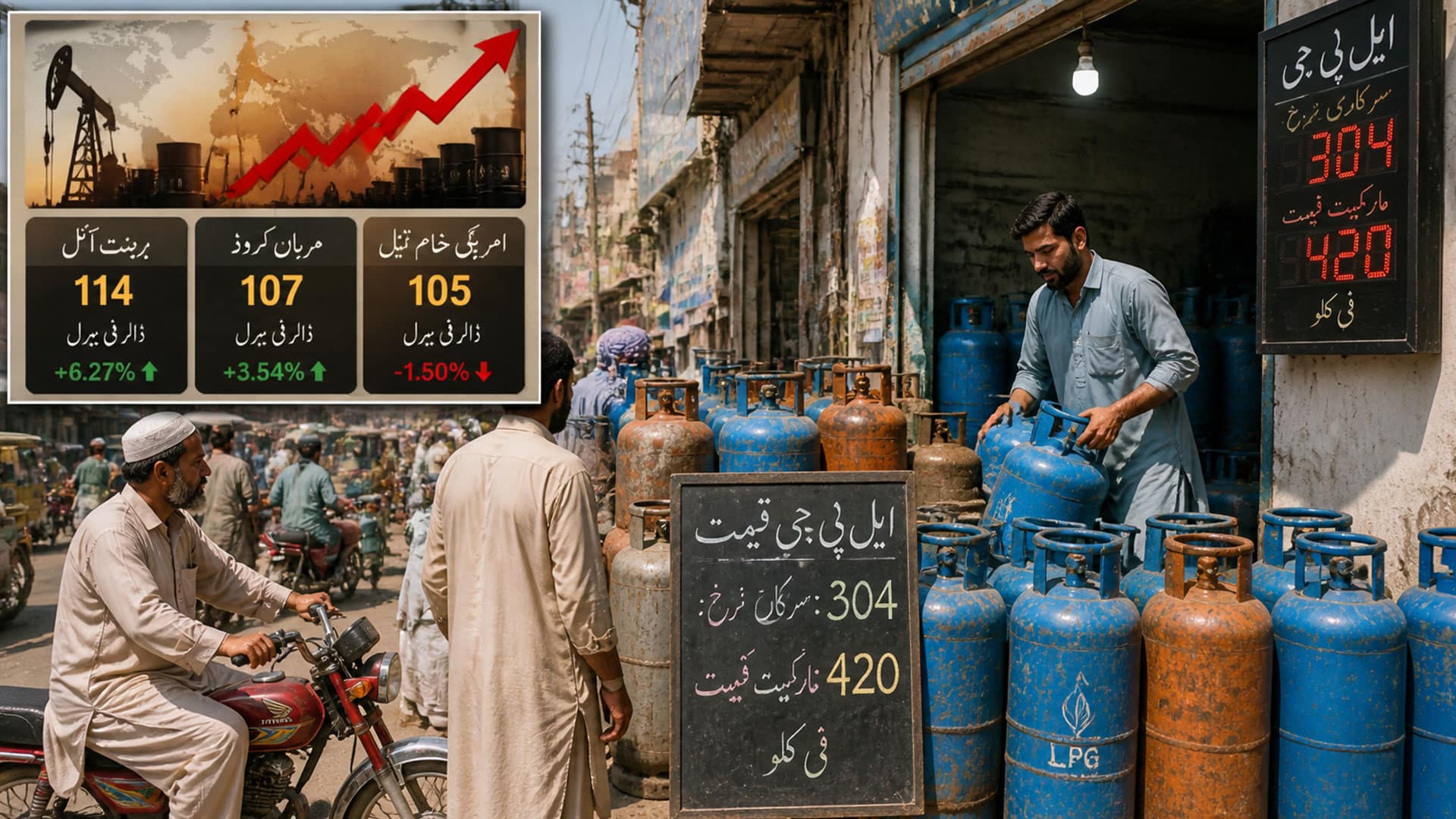 ایل پی جی کی قیمتوں میں ہوشربا اضافہ