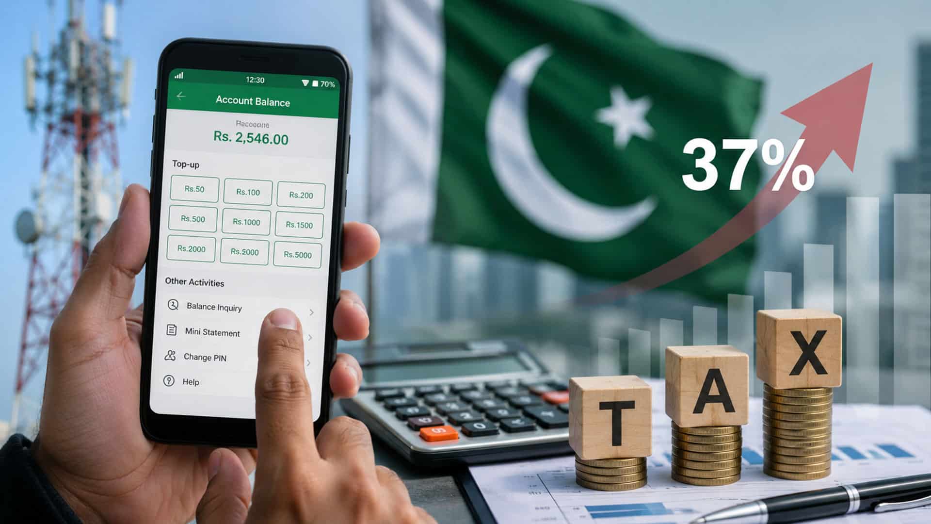 پاکستان میں موبائل بیلنس پر ٹیکس آدھا ہونے والا ہے؟ صارفین کے لیے بڑی خبر