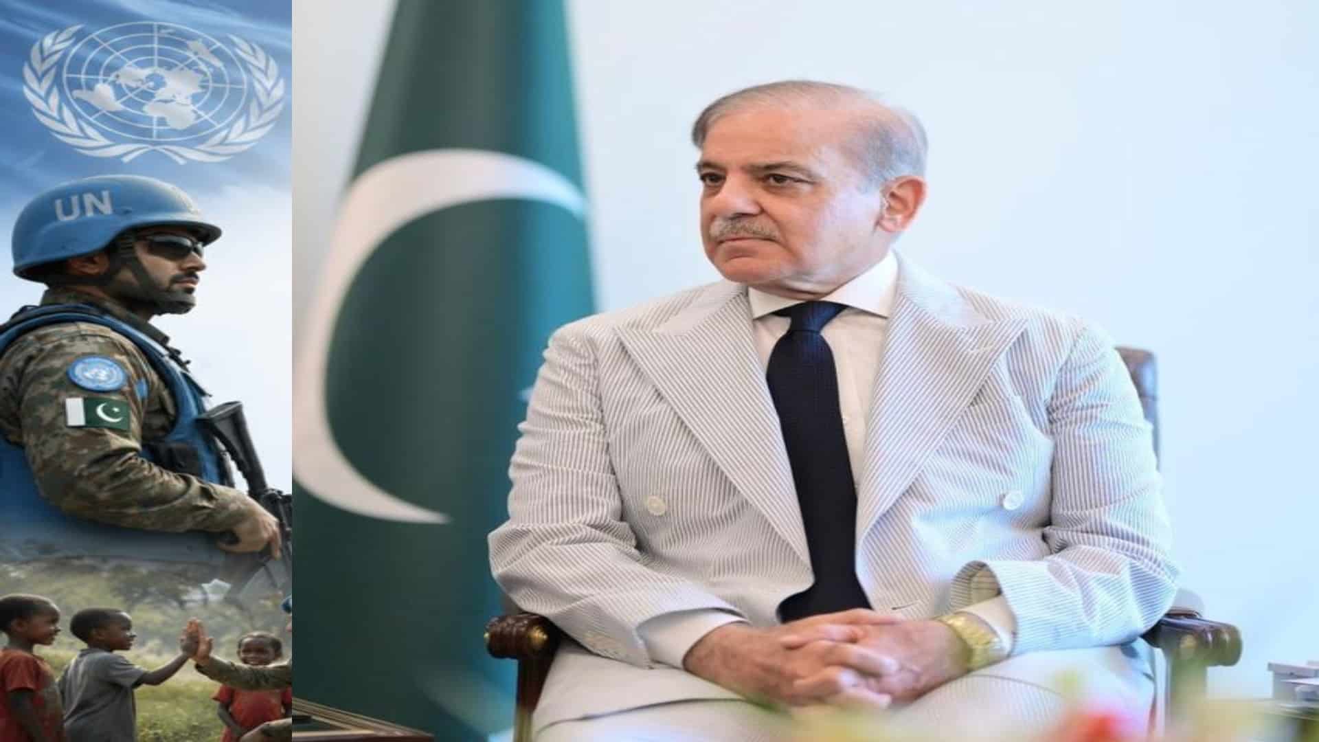 پاکستان عالمی امن مشنز میں صفِ اول کا شراکت دار، امن و استحکام کیلئے خدمات جاری رہیں گی ، وزیراعظم