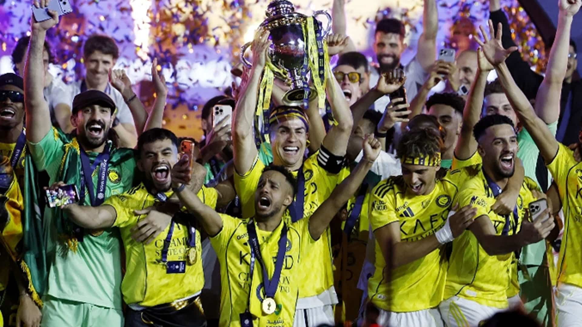 سعودی عرب ، النصر فٹبال کلب نے 7سال بعد تاریخ رقم کر دی