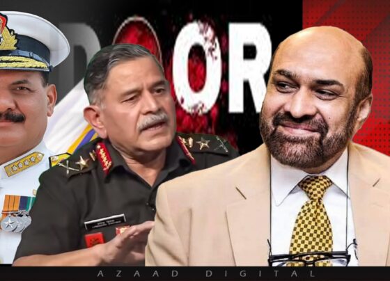 بھارت نے 10 مئی کی سالگرہ اپنے آرمی چیف اور نیول چیف کو نوکری سے نکال کر منائی، رضوان رضی