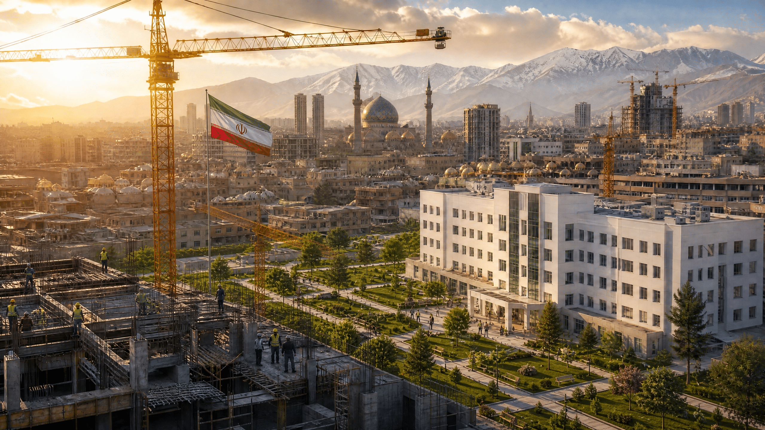 راکھ سے دوبارہ جی اٹھنے کا عزم، ایران میں 37,000 عمارتیں بحال، تعمیرِ نو کی تصاویر سے دنیا حیران