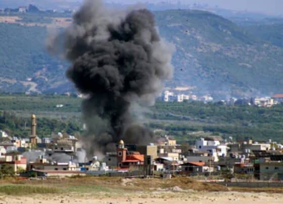 لبنان پر اسرائیلی جارحیت جاری ، فضائی حملے میں ریسکیو عملے کے 7 ارکان شہید
