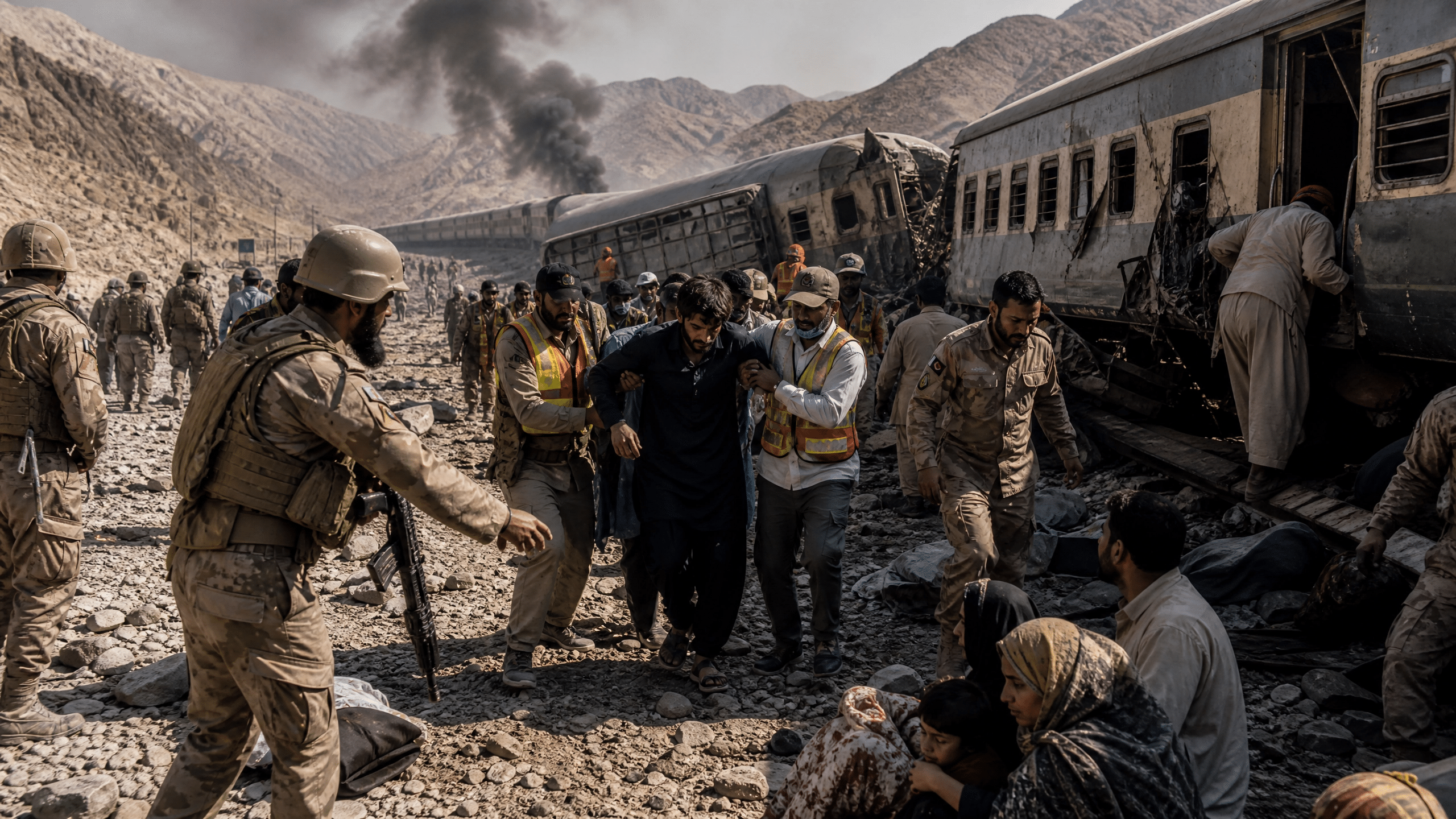 سیکیورٹی فورسز کے ہاتھوں عبرتناک شکست، فتنہ الہندوستان دہشتگردوں کی جعفر ایکسپریس کے بے گناہ مسافروں کو نشانہ بنانے کی کوشش بھی ناکام