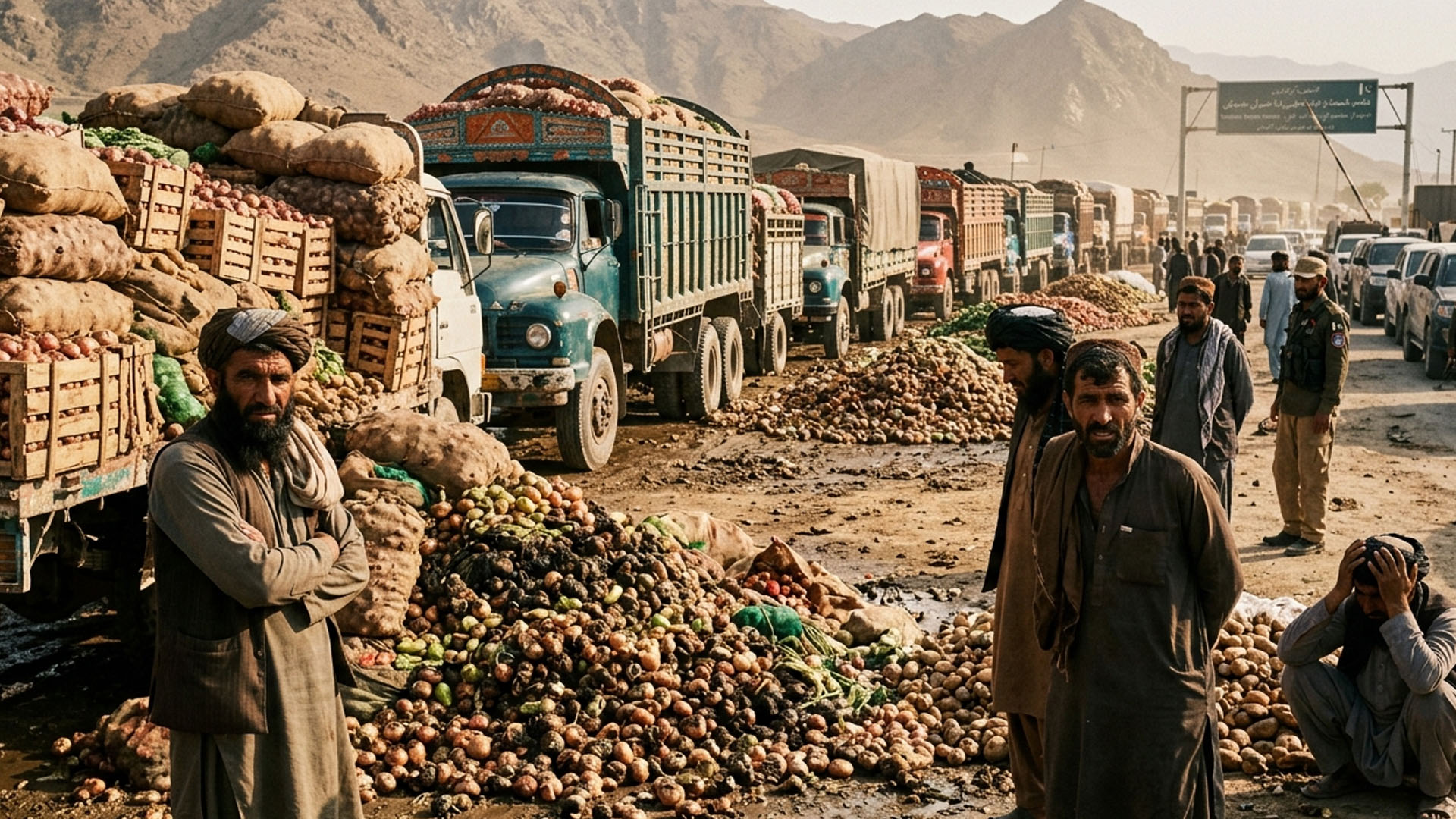 طالبان رجیم کی ناقص پالیسیوں سے افغان تاجرشدید متاثر،ہزاروں ٹن اجناس خراب