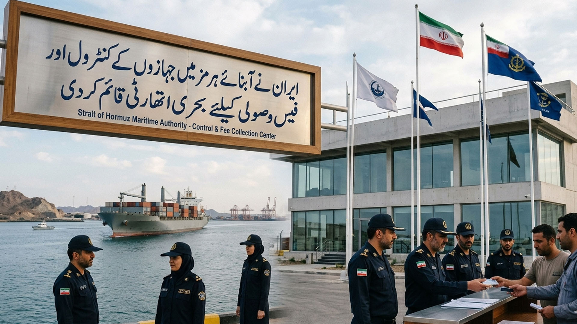 ایران نے آبنائے ہرمز کیلئے نئی بحری اتھارٹی قائم کردی، تجارتی جہازوں پر ٹرانزٹ فیس عائد