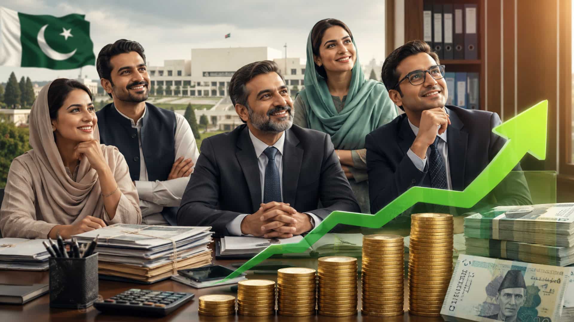 بجٹ میں سرکاری ملازمین کی تنخواہوں میں کتنا اضافہ ہوگا؟