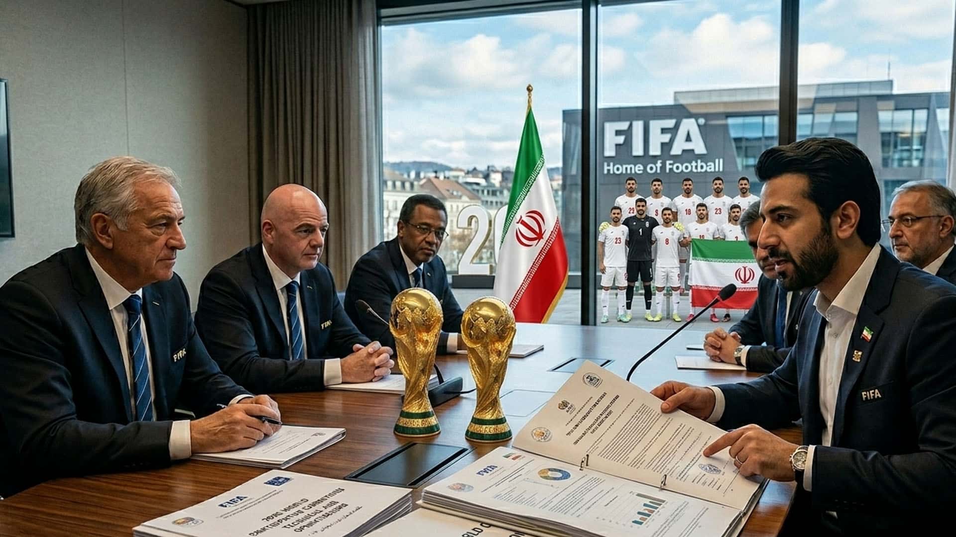 فیفا کی ایران کو زیورخ مدعو کرنے کی پیشکش، ورلڈ کپ 2026 میں شرکت کے معاملات طے کرنے کی کوششیں تیز