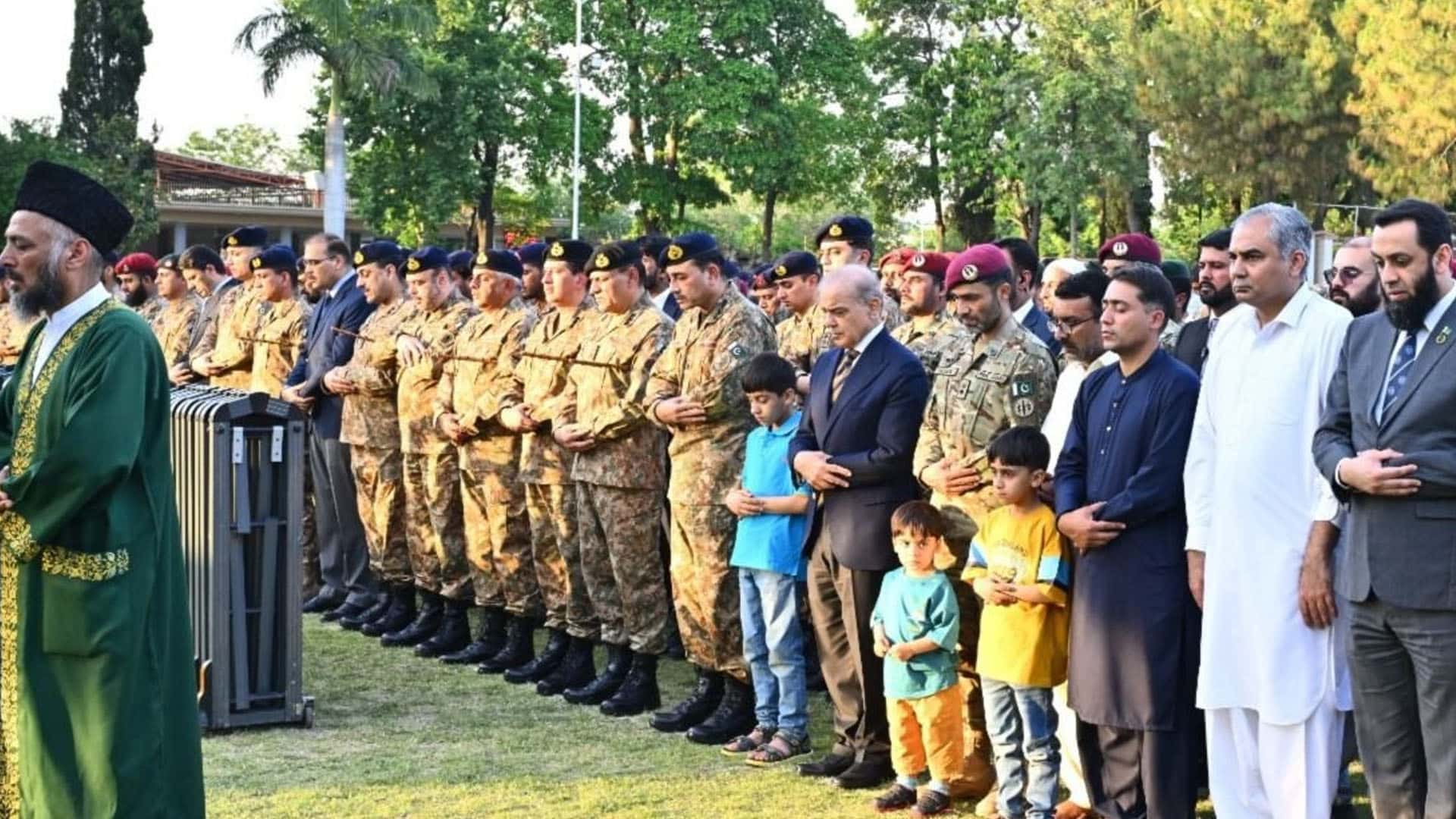 لیفٹیننٹ کرنل خالد حسین شہید کی نمازِ جنازہ چکلالہ گیریژن میں ادا، اعلیٰ سول و عسکری قیادت کی شرکت