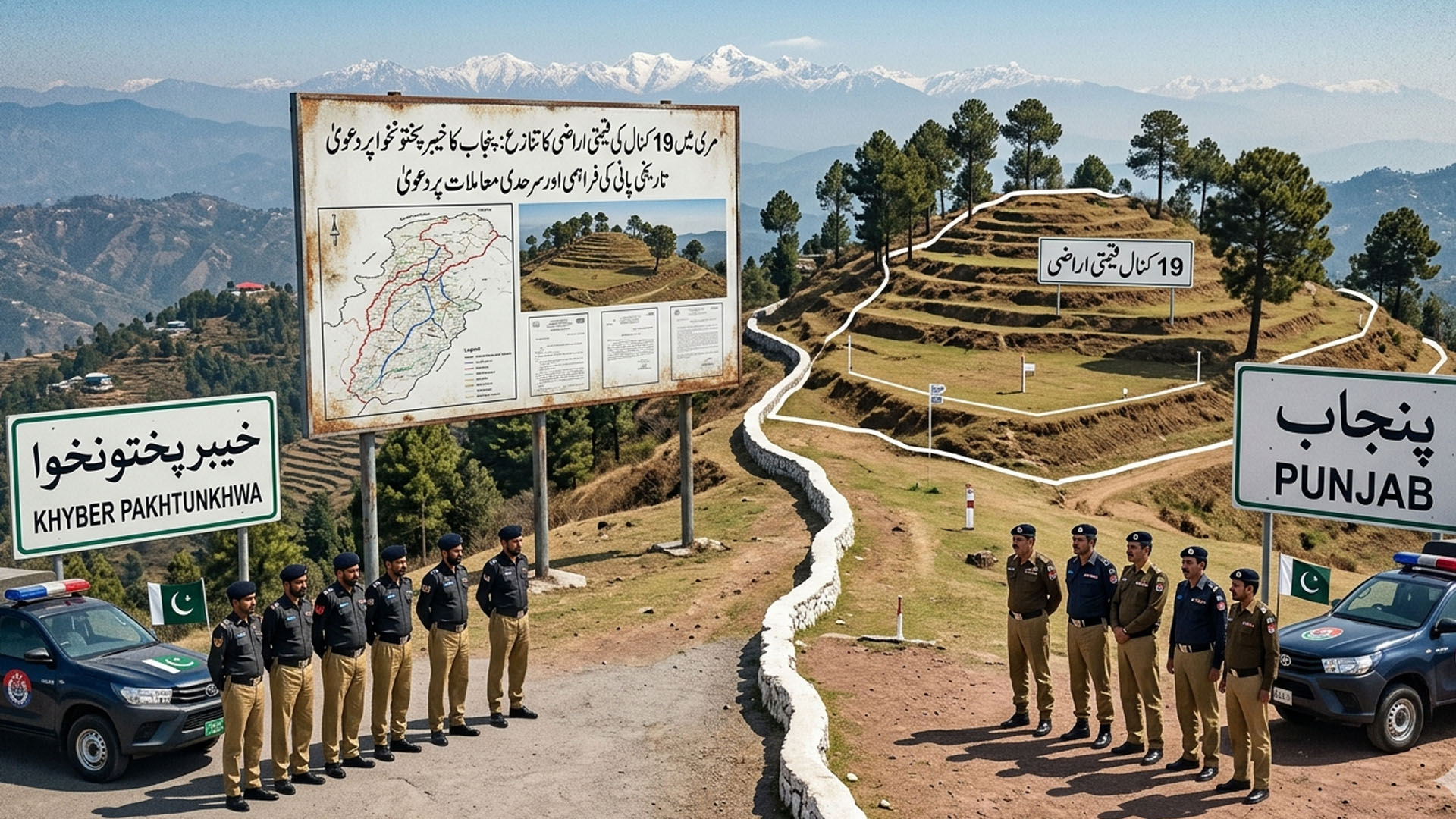 مری میں 19 کنال کی قیمتی اراضی،پنجاب نے خیبرپختونخوا پر دعویداری کیوں کی؟